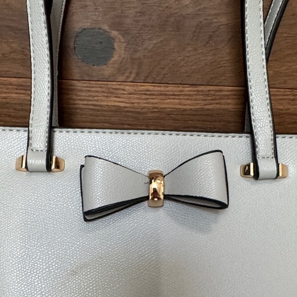 Elegant Grey and Black Women's Bag Set - Picture 2 of 7